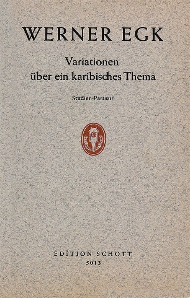 Variationen uber ein karibisches Thema